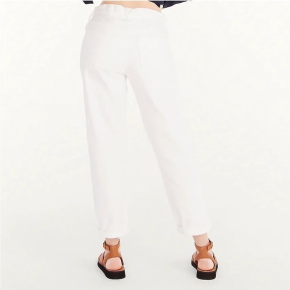 J.Crew slouchy boyfriend jean in white - Picture 2 of 7